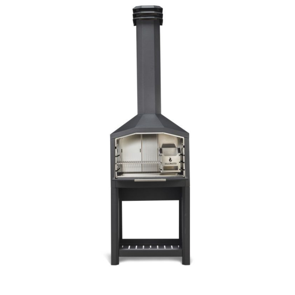 Braaimaster FS Single Black RVS